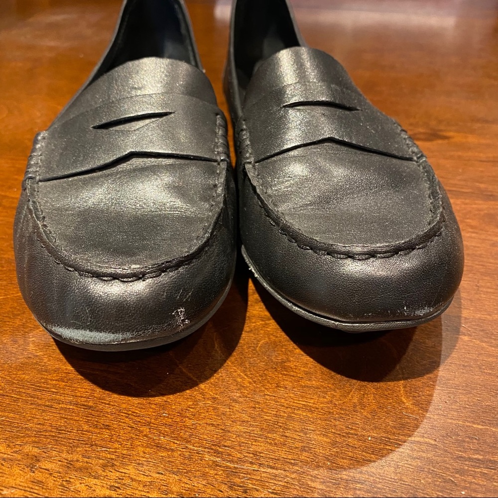 Black Leather Born driving moccasins - Picture 7 of 8